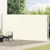 vidaXL Toldo lateral retr&aacute;ctil para patio crema 200x600 cm
