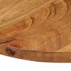 vidaXL Tablero de mesa redondo madera maciza de mango &Oslash; 40x2,5 cm
