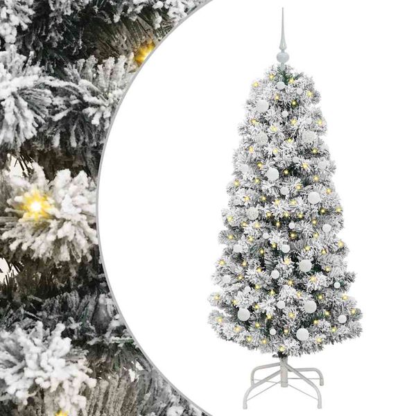vidaXL &Aacute;rbol de Navidad artificial con ramas articuladas 150 cm