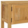 vidaXL Mesa consola de madera maciza de teca 120x35x75 cm