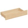vidaXL Estructura de cama con 2 cajones madera maciza pino 140x200 cm