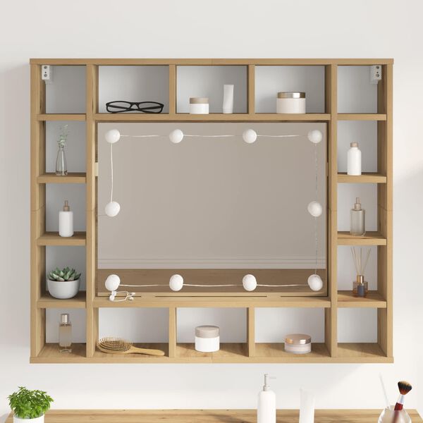 vidaXL Luces Espejo 12 pcs 4.5 x 4.5 x 4.8 cm Pl&aacute;stico