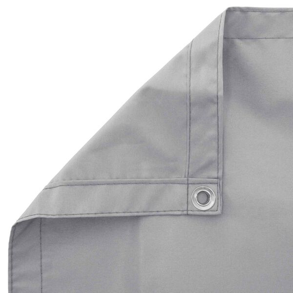 vidaXL Pantalla de Balc&oacute;n Gris Claro 100 x 400 cm Tela Oxford