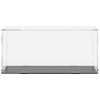 vidaXL Caja expositora transparente de acrílico 24x12x11 cm