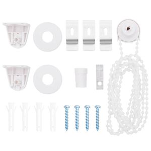 vidaXL 18 piezas de herrajes para persianas enrollables de 18 mm