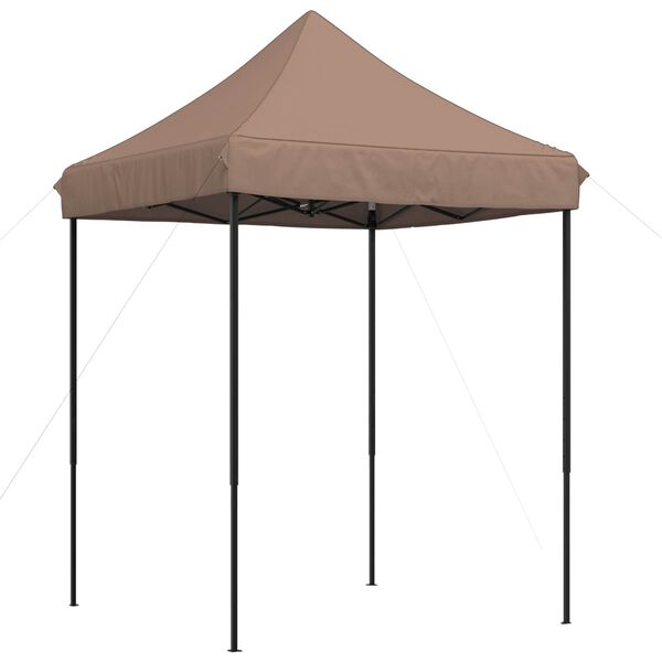 vidaXL Carpa de Fiesta Marr&oacute;n 200 x 200 x 306 cm Tela Oxford