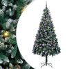 vidaXL &Aacute;rbol de Navidad artificial Verde 240 cm PVC y Acero y Pl&aacute;stico