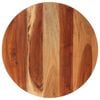 vidaXL Tablero de mesa redonda madera maciza de acacia 15-16 mm 60 cm