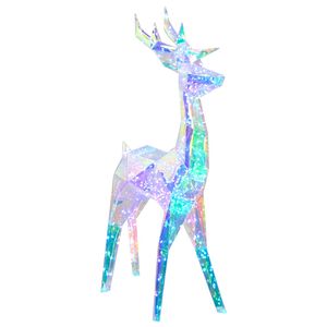 vidaXL Reno LED prism&aacute;tico e iridiscente Multicolor 48 x 19 x 86 cm