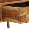 vidaXL Mesa de centro madera maciza acacia acabado miel 110x50x37 cm