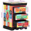 vidaXL Gabinete con cajones Multicolor 40 x 40 x 60 cm