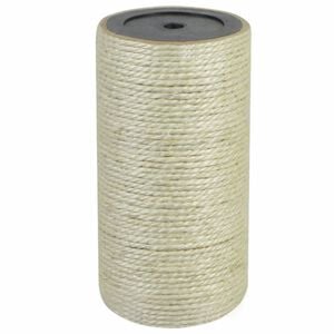 vidaXL Poste rascador para gatos 8x15 cm 8 mm beige