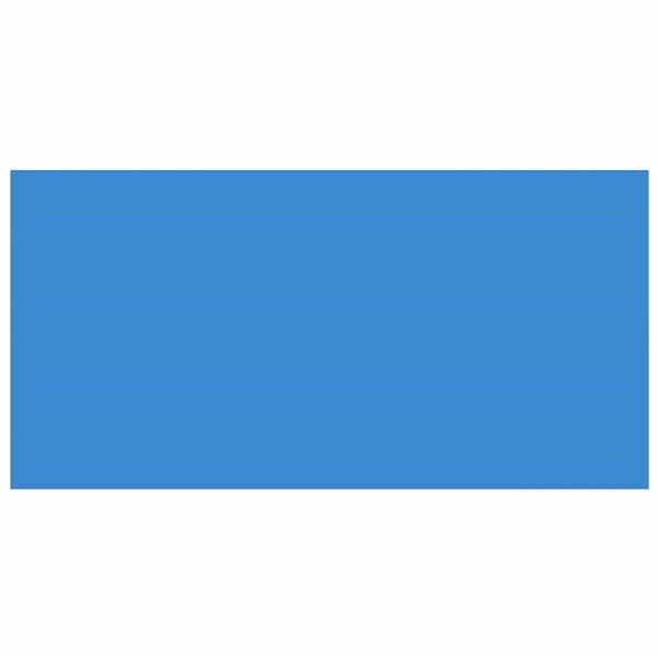 vidaXL Cubierta para piscina rectangular 732x366 cm PE azul