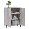 vidaXL Aparador de madera de ingenier&iacute;a gris Sonoma 69,5x34x90 cm