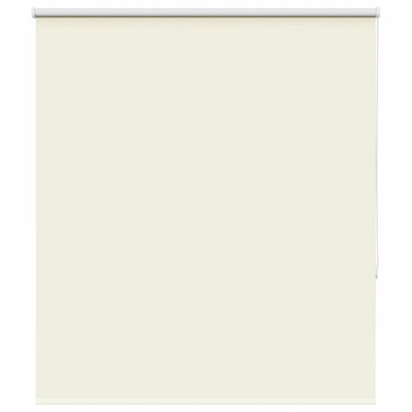 vidaXL Estor Enrollable Opaco Blanco Roto 135x175cm Tela Ancho 131,6cm