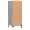 vidaXL Aparador madera de ingeniería gris Sonoma 34,5x34x90 cm