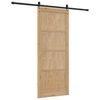 vidaXL Puerta Corredera ORKDAL Marr&oacute;n 86 x 211 cm
