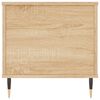 vidaXL Mesa de centro madera contrachapada roble Sonoma 90x44,5x45 cm