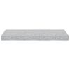 vidaXL Estantes flotantes pared 2 uds MDF gris hormig&oacute;n 60x23,5x3,8 cm