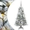 vidaXL &Aacute;rbol de Navidad artificial con ramas articuladas