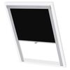 vidaXL Persiana opaca enrollable negra S06/606 GGL y GGU