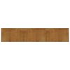 vidaXL Alfombra rectangular bamb&uacute; marr&oacute;n 60x300 cm