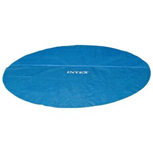 Intex Cubierta de piscina solar de polietileno azul 538 cm