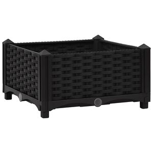 vidaXL Arriate 40x40x23 cm polipropileno