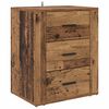 vidaXL Armario de Noche Madera vieja 35 x 50 x 60 cm
