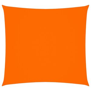 vidaXL Toldo de vela cuadrado tela Oxford naranja 2x2 m