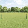 vidaXL Valla con Poste Verde 0,4 x 25 m Acero