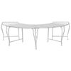 vidaXL Banco de &Aacute;rbol 4-N&uacute;mero de plazas 160 x 80 x 44 cm Acero