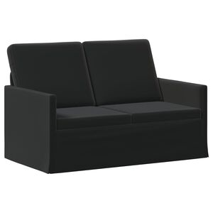vidaXL Sof&aacute; de 2 plazas Negro 130 x 81 x 82 cm PWNED_BY_LORD666_YWH