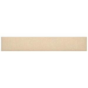 vidaXL Cabecero de Pared 12 uds. 90 x 15 cm Crema tela