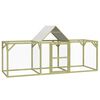 vidaXL Gallinero madera maciza de pino impregnada 300x100x150 cm