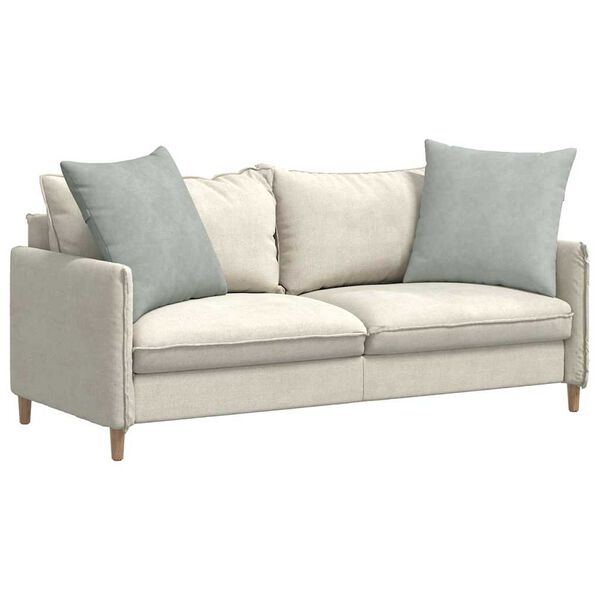 vidaXL Cojines de sof&aacute; 2 pcs Gris Claro 60 x 60 cm Tela de pana