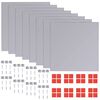 vidaXL Azulejos de espejo sin marco vidrio 20,5 cm 16 unidades