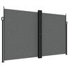 vidaXL Toldo lateral retr&aacute;ctil gris antracita 200x1000 cm