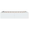 vidaXL Estructura de cama sin colch&oacute;n blanco 140x190 cm