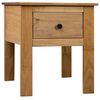 vidaXL Mesita de noche de madera maciza pino estilo Panam&aacute; 46x40x57 cm