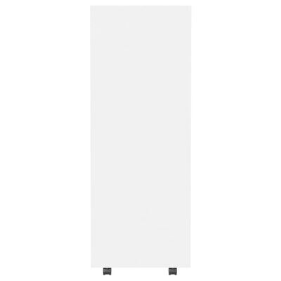 Armario de Madera contrachapada Blanco Brillante 80x40x110 cm con  Dimensiones: 80 x 40 x 110 cm (Largo x Ancho x Alto) : : Hogar  y Cocina
