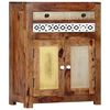 vidaXL Aparador de madera maciza de acacia 60x30x75 cm