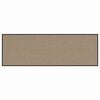vidaXL Felpudo Beige y Negro 60 x 180 cm 100% Poliamida