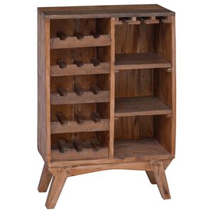 vidaXL Estante Marr&oacute;n 60 x 30 x 90 cm Madera s&oacute;lida recuperada