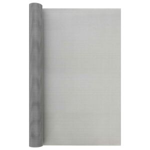 vidaXL Pantalla de malla 80 x 500 cm 30 Mesh Acero Inoxidable 201