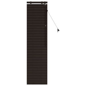 vidaXL Persiana veneciana Marr&oacute;n Oscuro 40 x 160 cm 35 mm