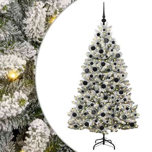 vidaXL &Aacute;rbol de Navidad artificial 180 cm 300 LED Blanco C&aacute;lido