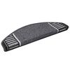 vidaXL Alfombras autoadhesivas para escaleras 15 uds. 65 x 21 x 4 cm