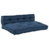 vidaXL Coj&iacute;n para Sof&aacute; Pallet 2 uds. Tela A&ntilde;il 120 x 80 x 38 cm