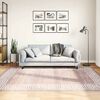 vidaXL Alfombra lavable antideslizante beige 160x230 cm